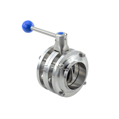 三片式蝶阀